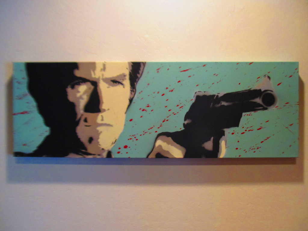 1024x768 Dirty Harry - Dirty Harry Painting