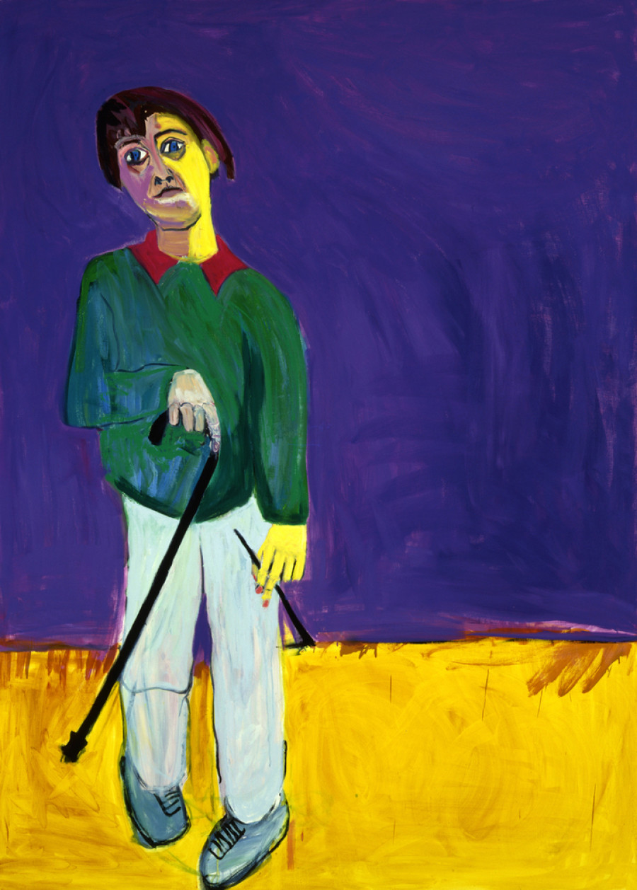 900x1258 Artist Lucy Jones' Unapologetic Self Portraits Shatter Perceptions - Disabled Artists Painting