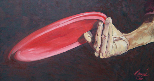 504x265 Idgc Art Collection Professional Disc Golf Association - Disc Golf Painting