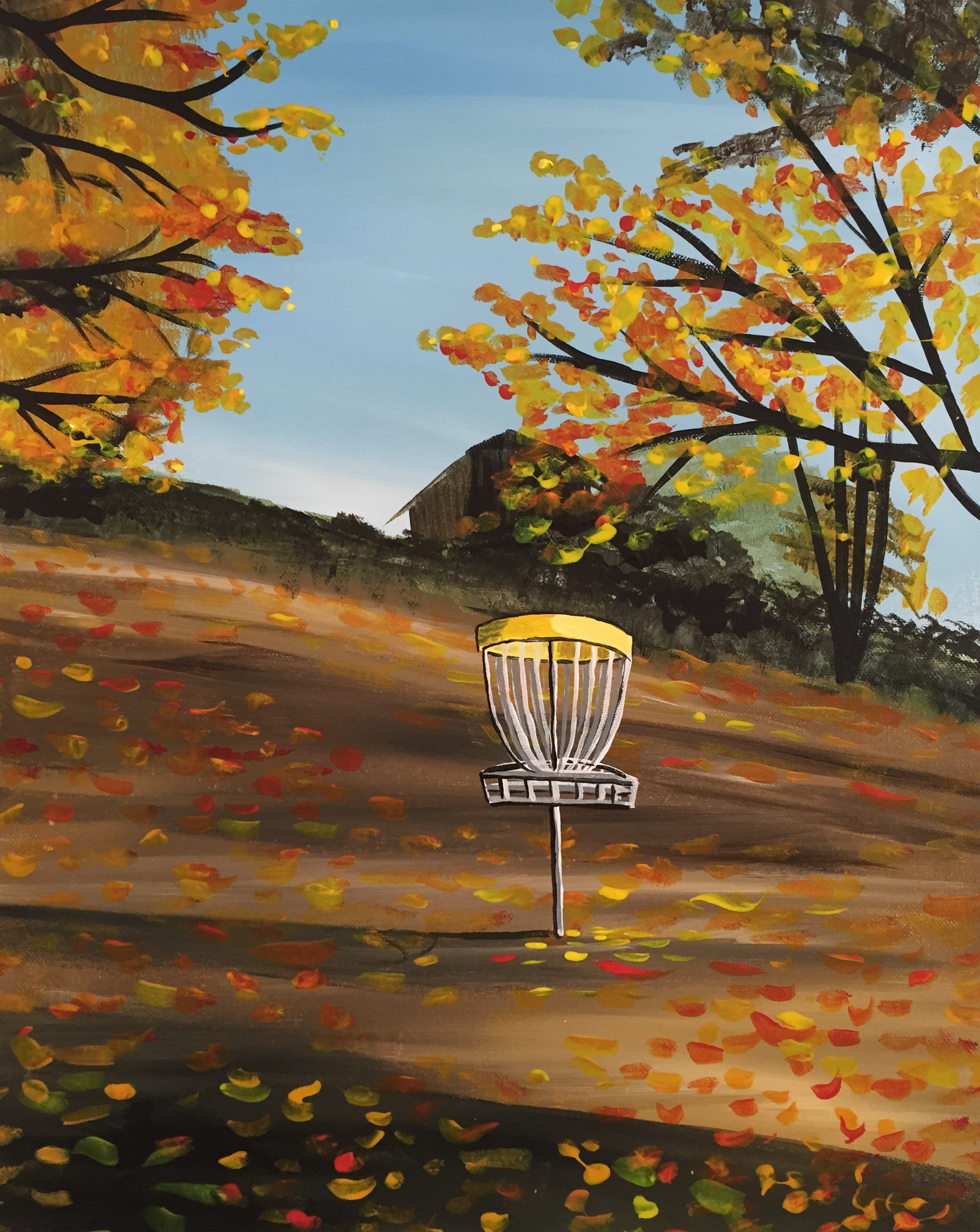 2256x2835 Paint Amp Sip Studio In Southboroughgt - Disc Golf Painting