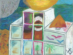 300x224 Disco Ball Paintings Fine Art America - Disco Ball Painting