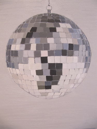 375x500 Erica Hauser - Disco Ball Painting