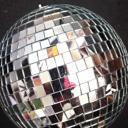 491x491 Funkadelic Relic - Disco Ball Painting