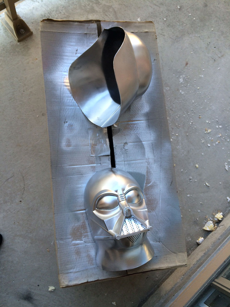 880x1173 I Made A Darth Vader Disco Ball Bored Panda - Disco Ball Painting