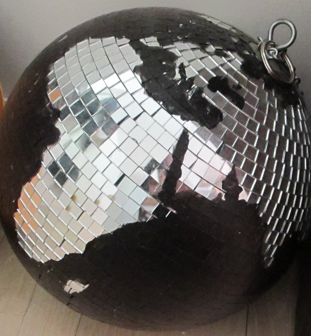 1044x1126 Budget Art What We Like Nyc - Disco Ball Painting
