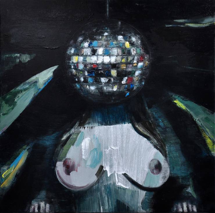 740x734 Disco Took My Nights Away Marck Fink Beauton Art Gallery - Disco Painting