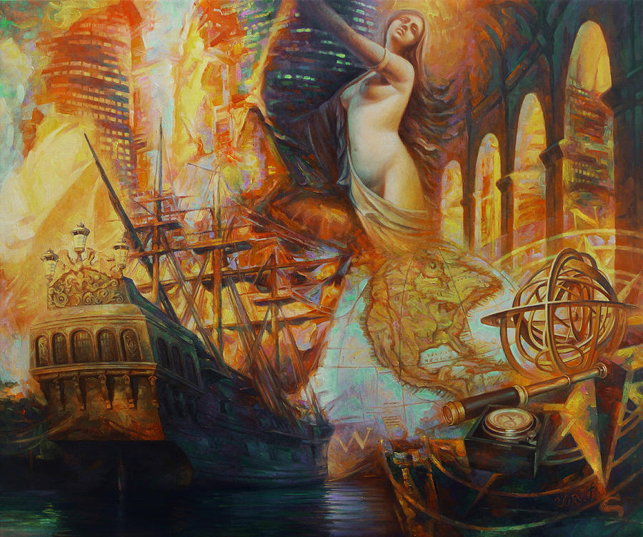 900x752 A Series - Discovery Painting