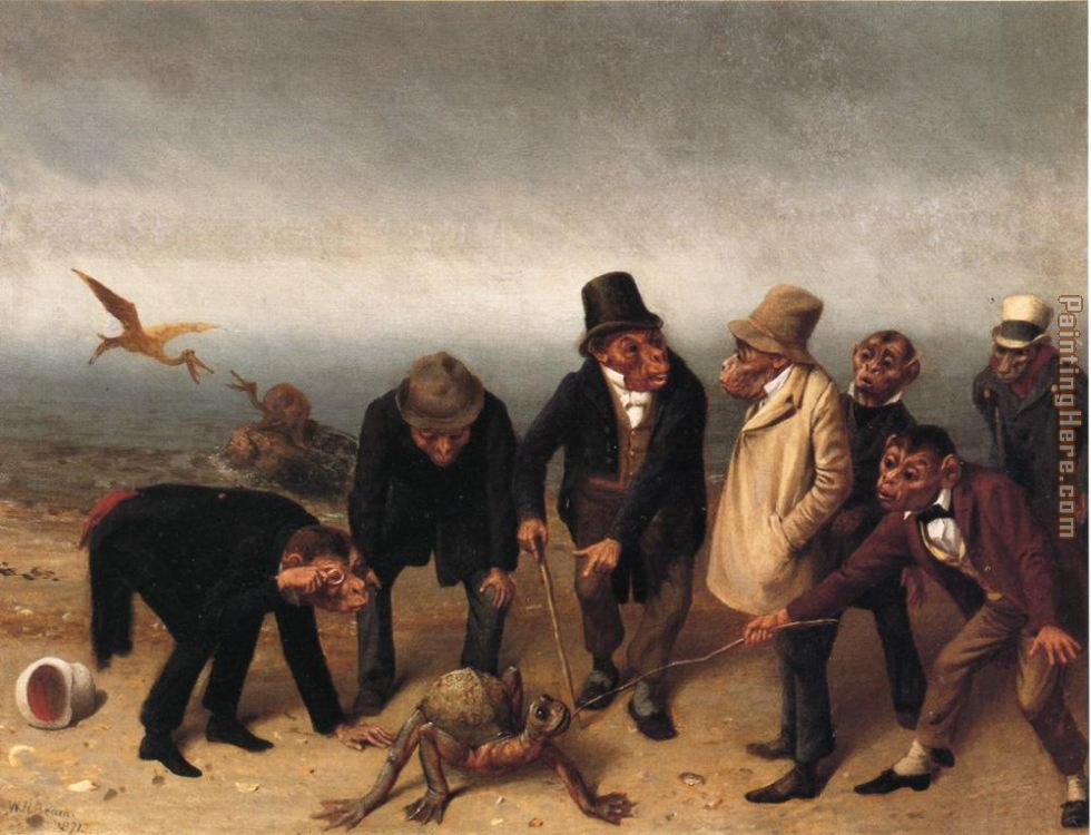 980x750 William Holbrook Beard Discovery Of Adam Painting Anysize 50% Off - Discovery Painting