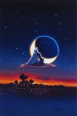 250x375 Best Disney Images By Julie Clare On Princess - Disney Aladdin Painting
