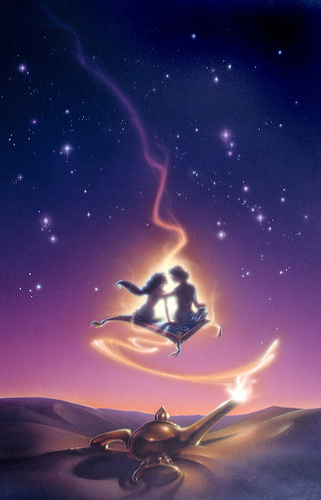 321x500 John Alvin Original And Limited Edition Art - Disney Aladdin Painting