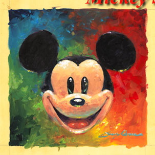 303x303 Disney Fine Art - Disney Art Painting
