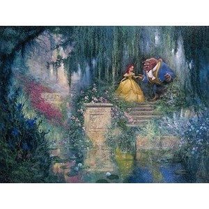300x300 Beauty And The Beast Disney Fine Art Prints Disney Princess - Disney Beauty And The Beast Painting
