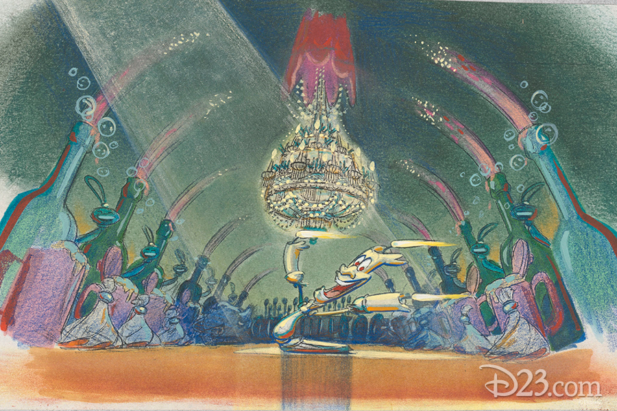 900x600 Enchanting Concept Art From Beauty And The Beast - Disney Beauty And The Beast Painting