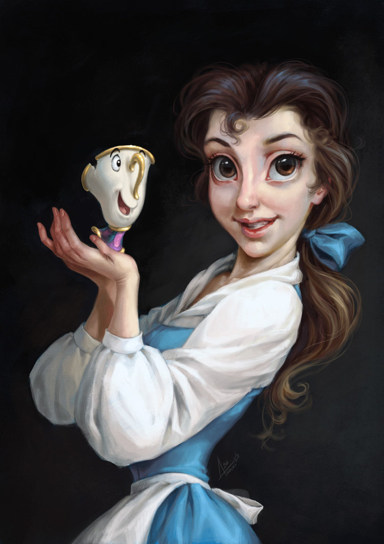 751x1063 Disney Coloring Page Belle By Bewareitbites - Disney Belle Painting