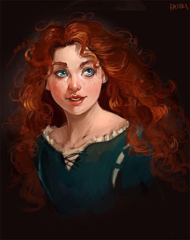 Disney Brave Painting at PaintingValley.com | Explore collection of ...