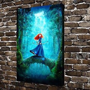 300x300 Disney Brave Posters Hd Canvas Print 24x36 Home Decor Painting - Disney Brave Painting
