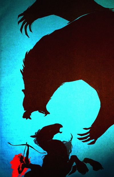 400x618 Fate Be Changed Art Print Brave Lt3 Let's Go To The Movies - Disney Brave Painting