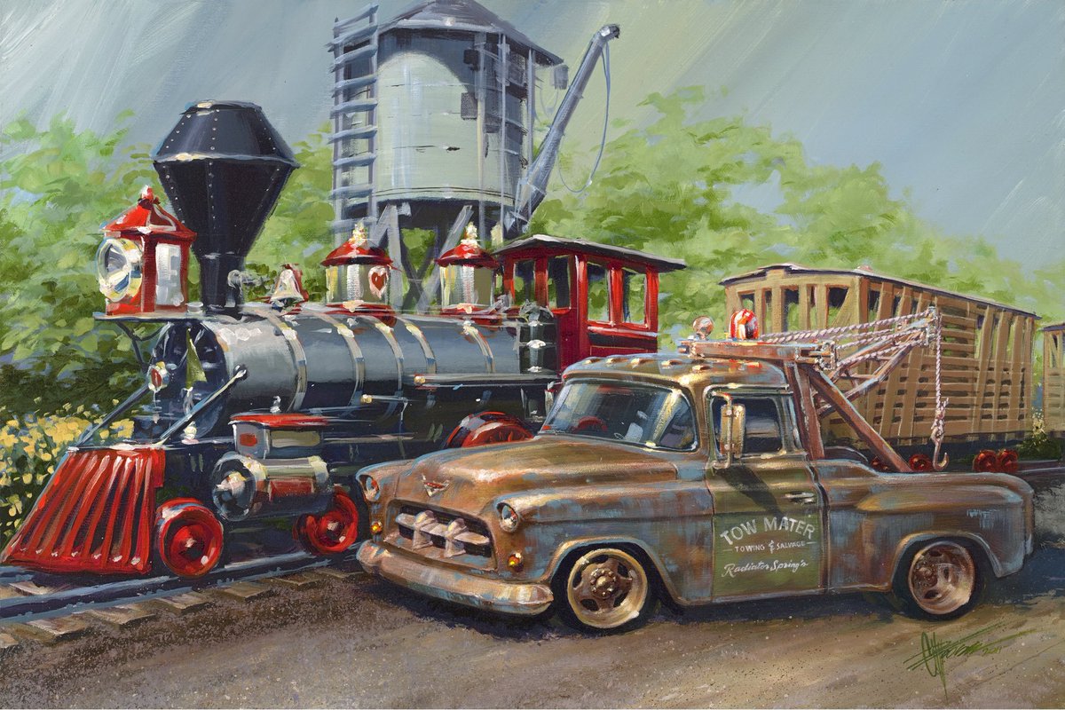 1200x800 Lightningmcqueen Hashtag On Twitter - Disney Cars Painting