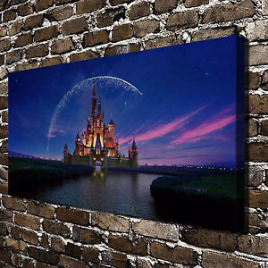 Disney Castle Painting at PaintingValley.com | Explore collection of ...