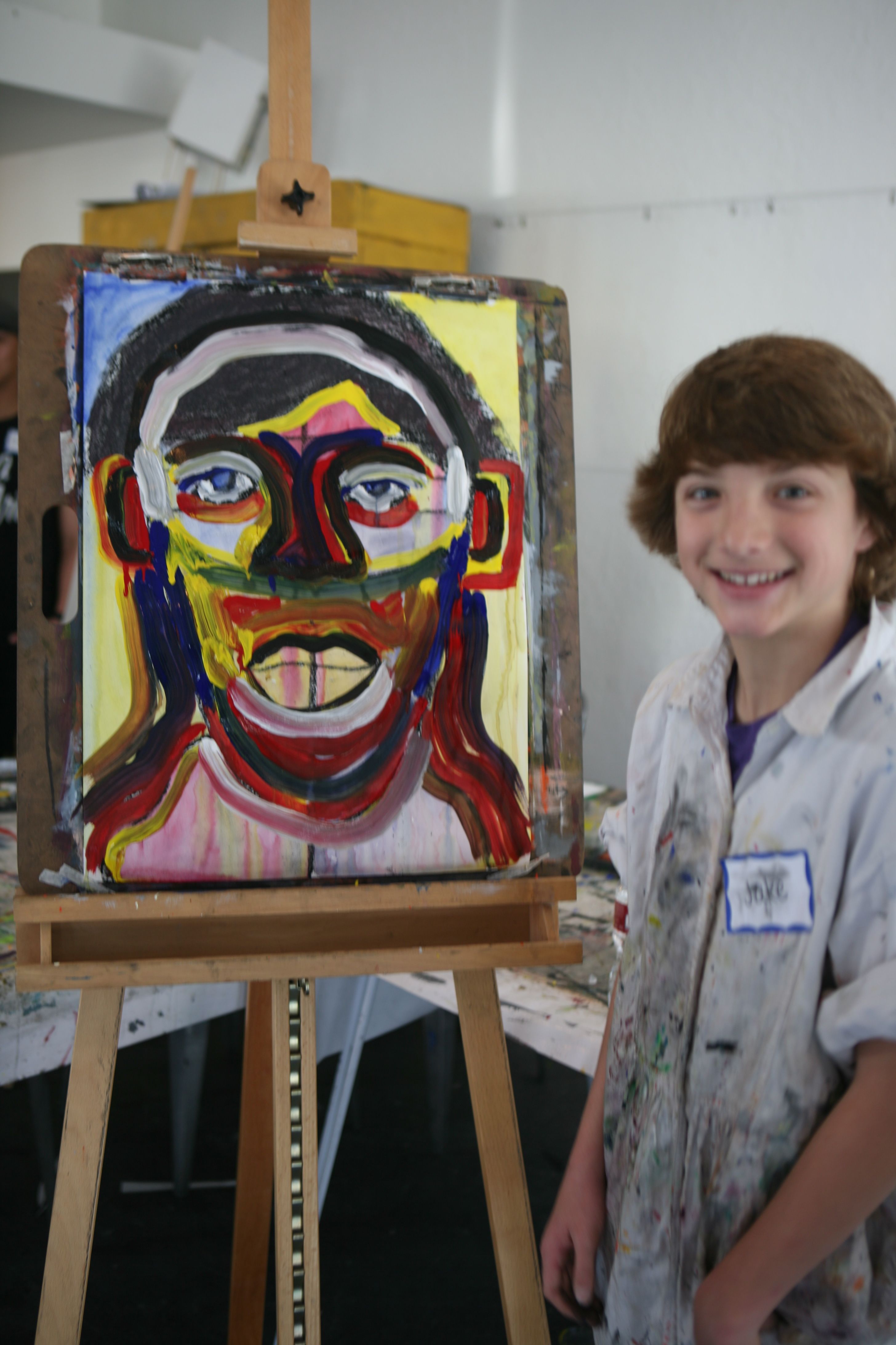 2912x4368 Jake Short From Ant Farm Paints - Disney Channel Painting