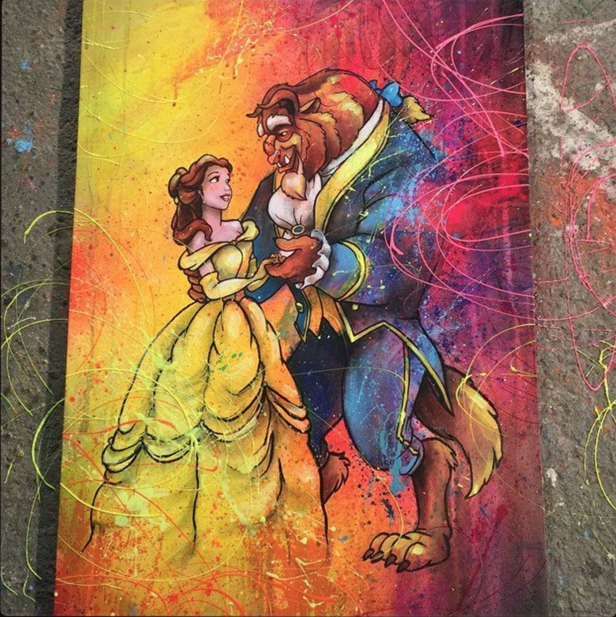 1198x1200 Dope Artz On Twitter Awesome Disney Character Paintings By Sg - Disney Character Painting