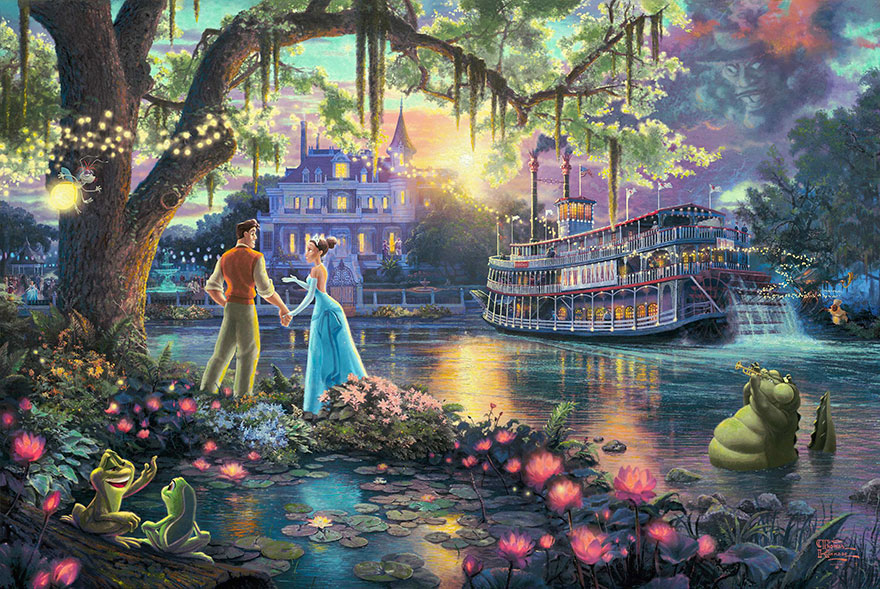 880x589 This Artist's Disney Paintings Look Better Than Disney Movies - Disney Character Painting