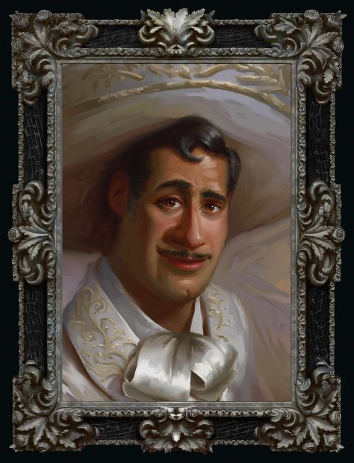 500x654 Image - Disney Coco Painting