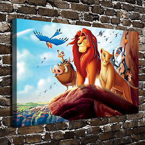 300x300 Disney The Lion King Paintings Hd Print On Canvas Home Decor Wall - Disney Lion King Painting