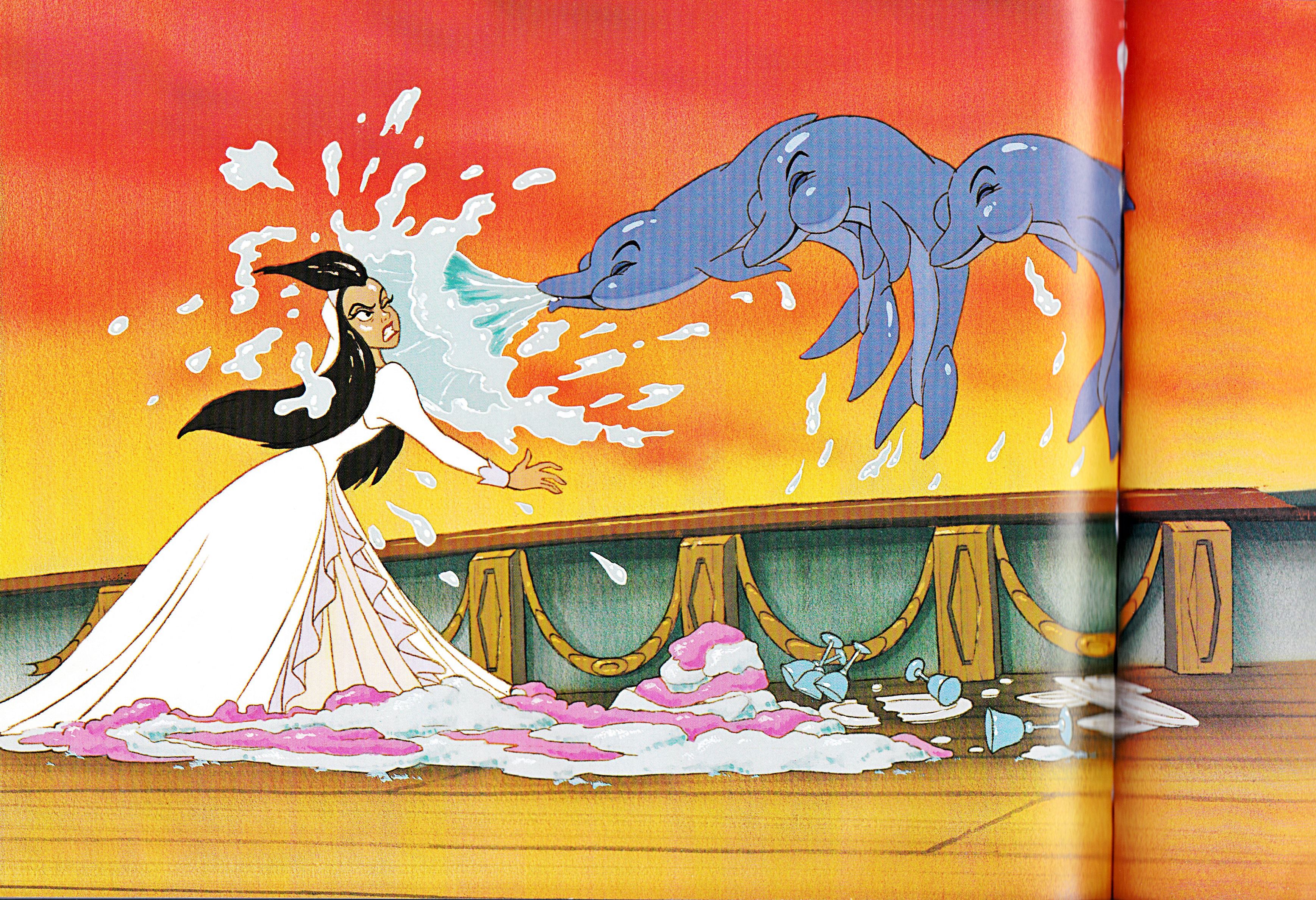 3474x2377 Image - Disney Little Mermaid Painting