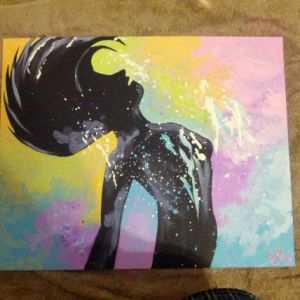 300x300 Mermaid Acrylic Painting Awesome Items Similar To Disney Little - Disney Little Mermaid Painting