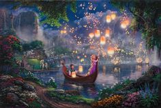 236x158 23 Best Disney Oil Paintings Images On Kinkade - Disney Oil Painting