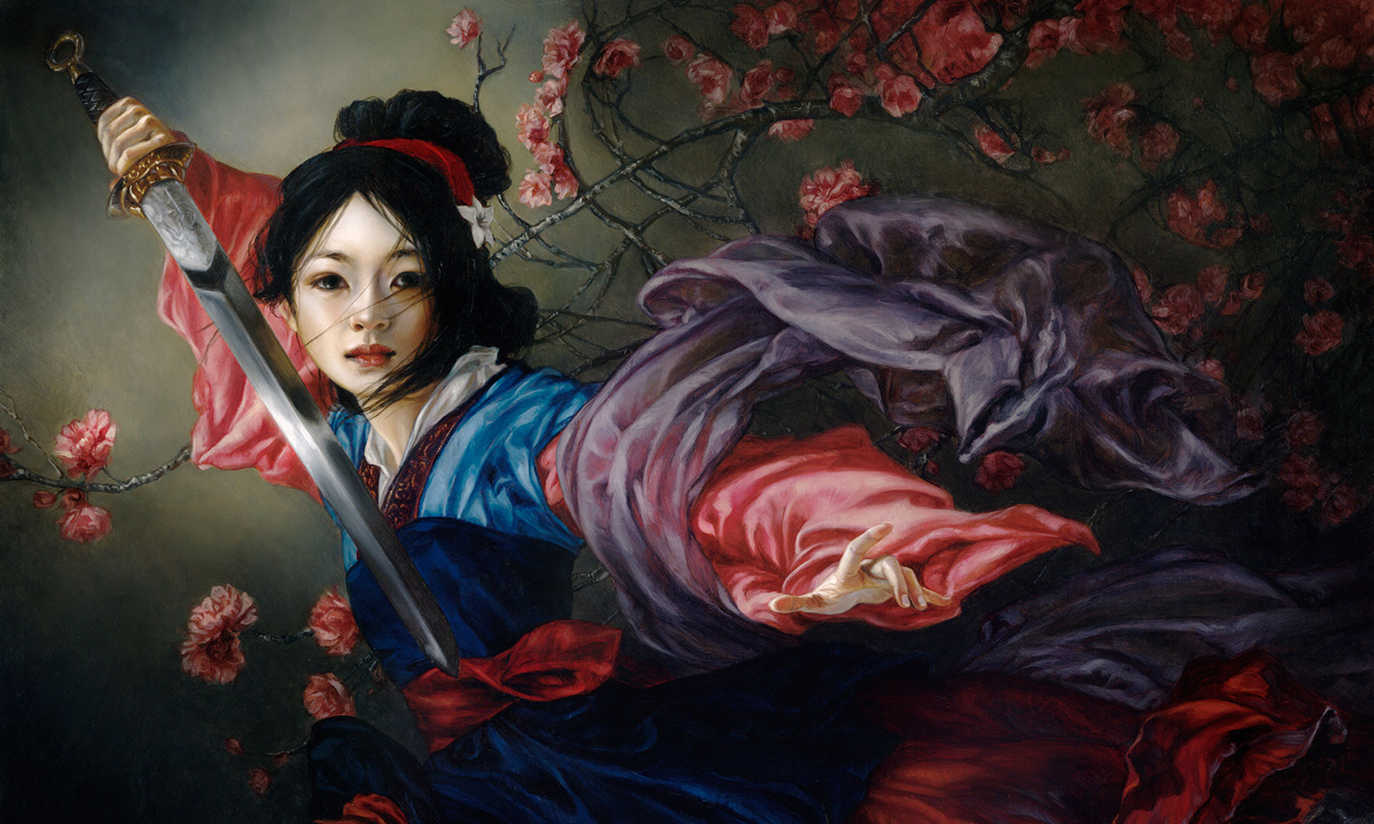 2000x1200 Beautiful Disney Oil Paintings - Disney Oil Painting