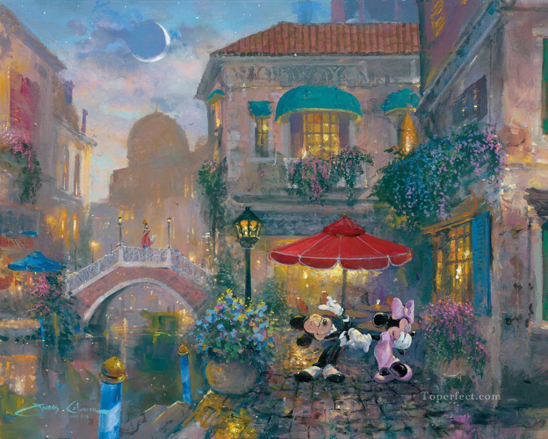 1124x900 Black Tie Affair James Coleman Disney Cartoon For Kids Painting - Disney Oil Painting