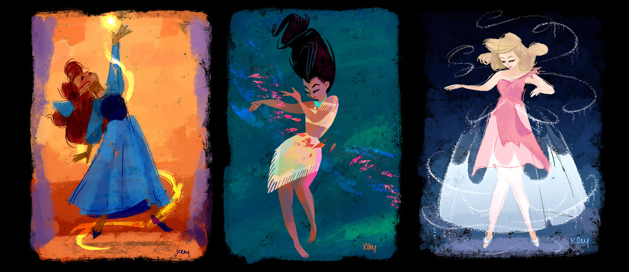 1270x550 Painting Inspiration - Disney Painting