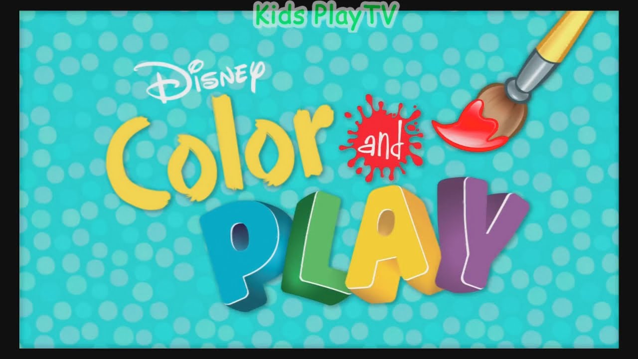 1280x720 Disney Color And Play App Kids - Disney Painting For Kids