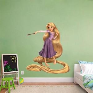 300x300 Rapunzel Painting Tangled Decal Removable Wall Sticker Decor Art - Disney Painting For Kids