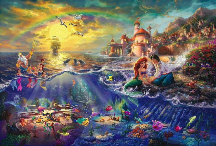 736x496 138 Best Disney By Thomas Kinkade (Amp Other Disney Art) Images - Disney Painting Online