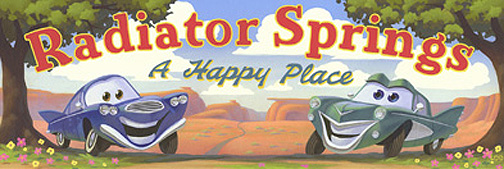 504x169 Disney Pixar Cars The Art Of Cars Live - Disney Pixar Cars Painting