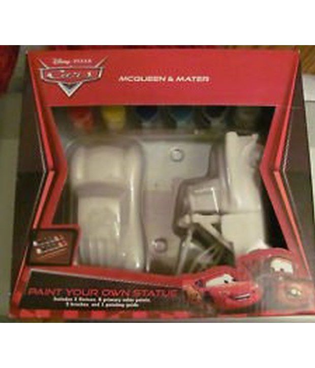 620x726 Disney Pixar Cars Paint Your Own Statue Mcqueen Amp Mater - Disney Pixar Cars Painting