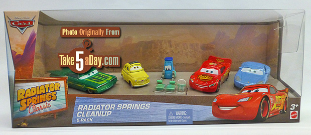 620x269 Mattel Disney Pixar Cars Radiator Springs Cleanup Paint Job - Disney Pixar Cars Painting