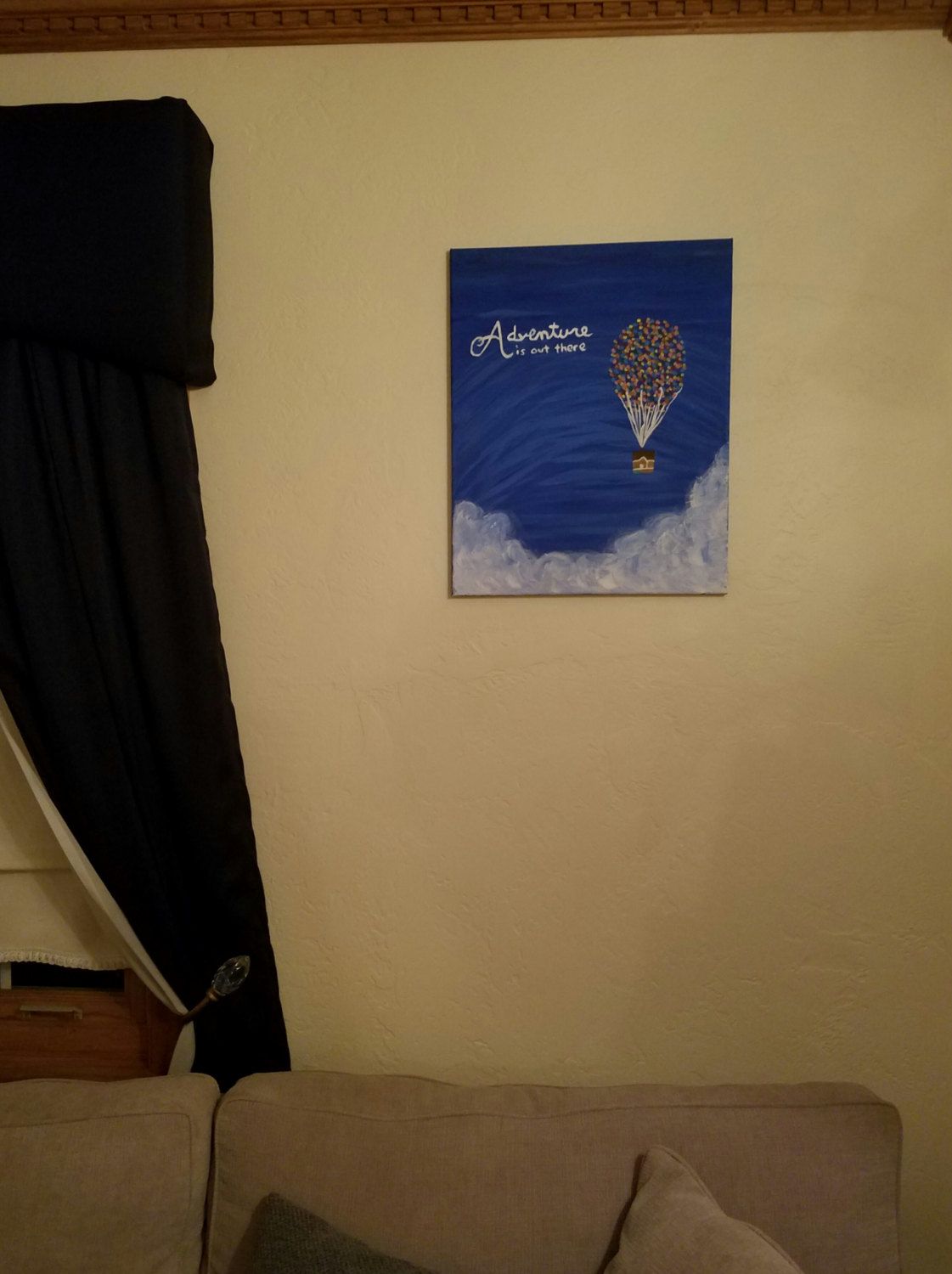 1121x1500 Up Disney Pixar Painting Up Movie Disney Movie Pixar Up Pixar - Disney Pixar Up Painting