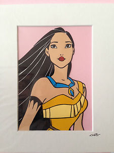 225x300 Disney Princess - Disney Pocahontas Painting
