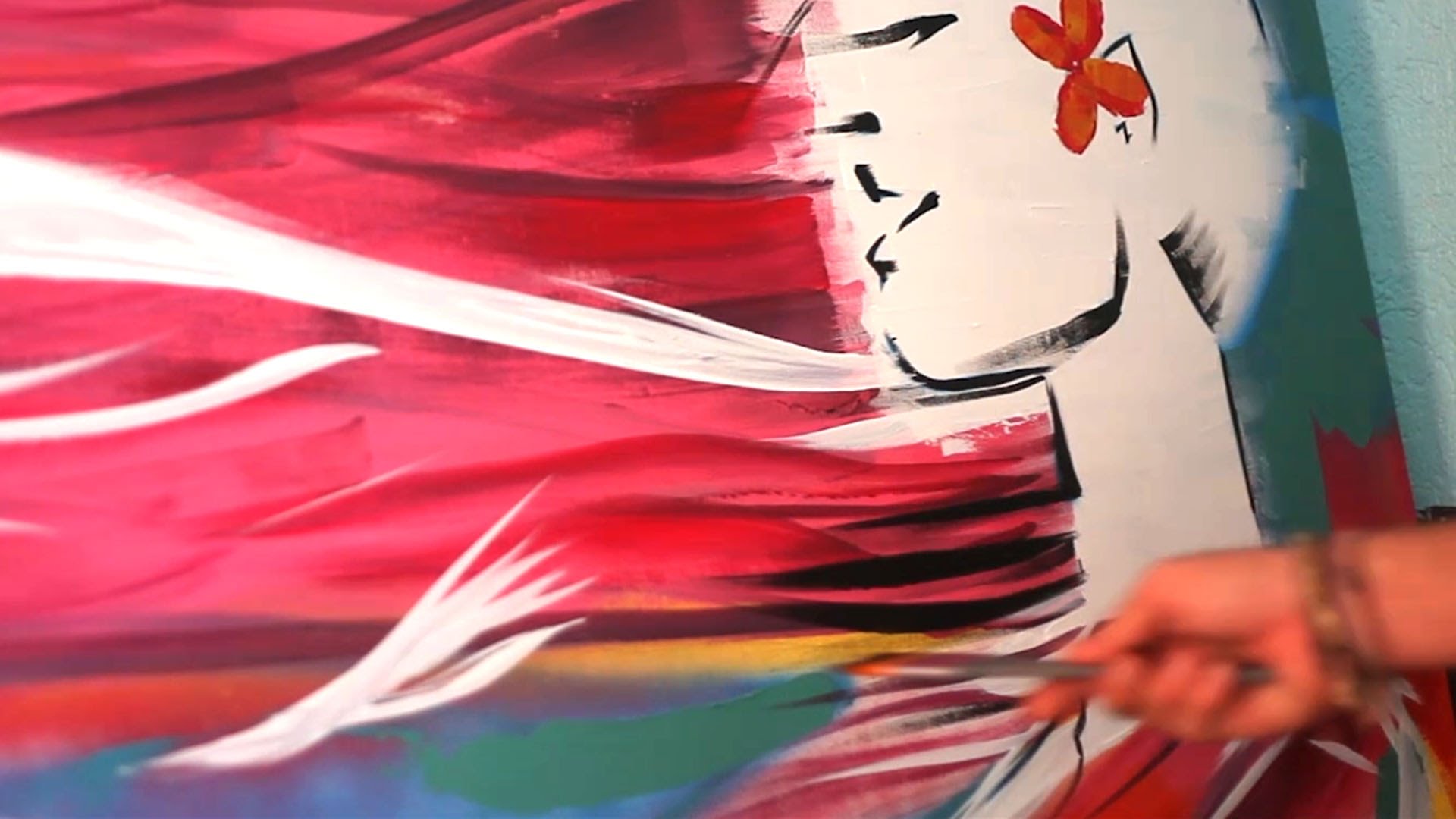 1920x1080 How To Draw And Paint Disney Princess Characters - Disney Pocahontas Painting