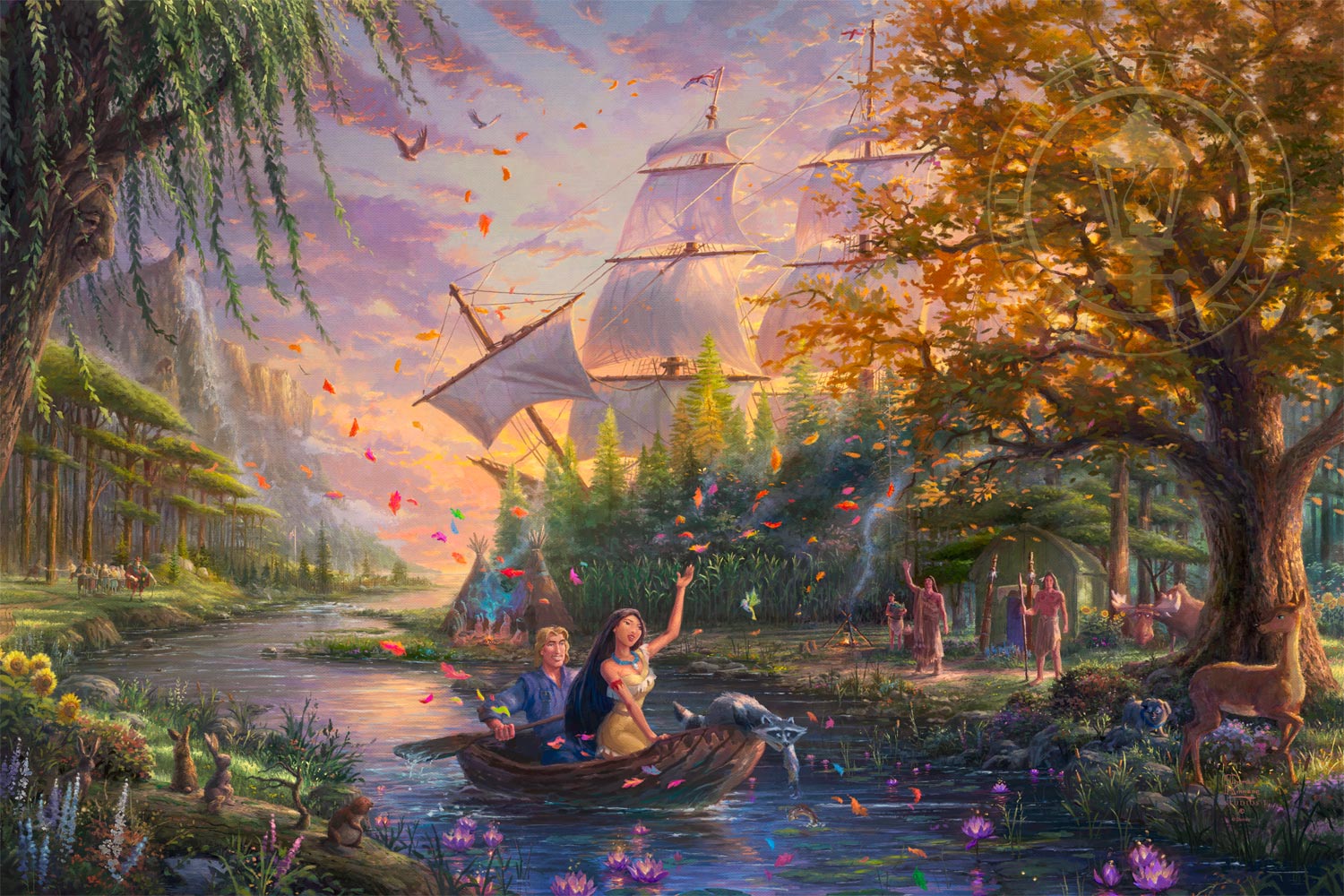 1500x1000 Pocahontas - Disney Pocahontas Painting