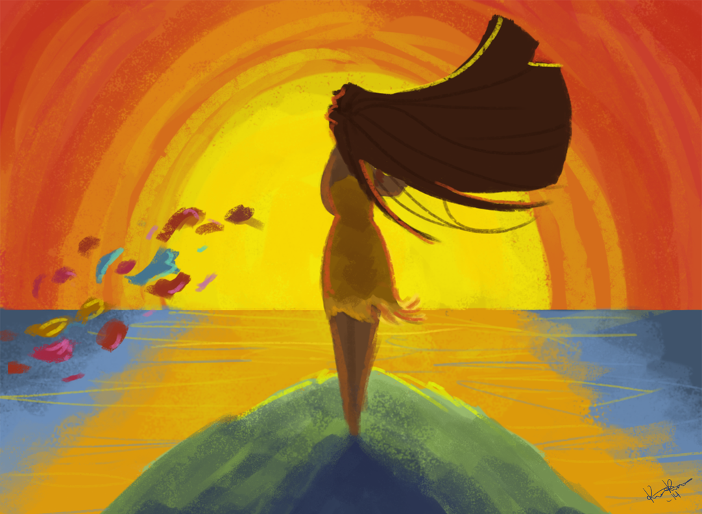 1024x751 Pocahontas Speed Paint By Chirko - Disney Pocahontas Painting