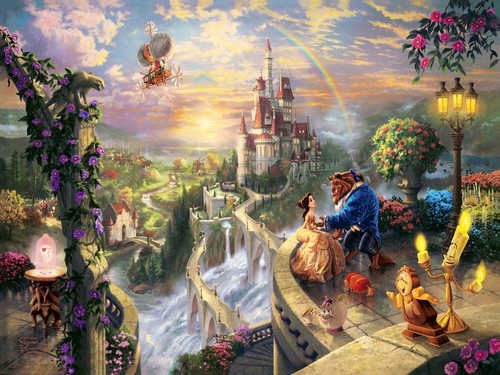 500x375 Disney Princess Images Disney Princesses Artist Paintings Hd - Disney Princess Painting
