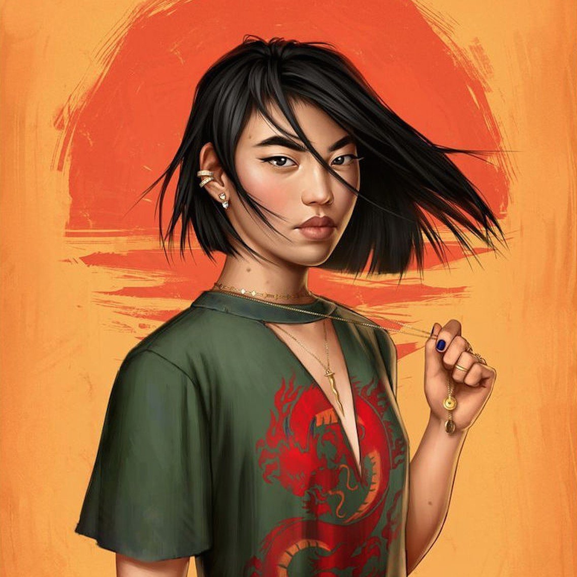 1136x1136 Disney Princesses In 2017 Illustrations Popsugar Love Amp Sex - Disney Princess Painting