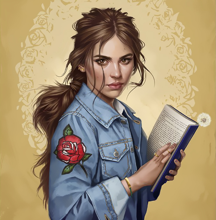 700x714 Illustrator Shows How Disney Princesses Would Look Like If They - Disney Princess Painting