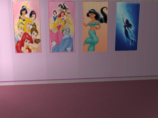 600x450 Mod The Sims - Disney Princess Painting