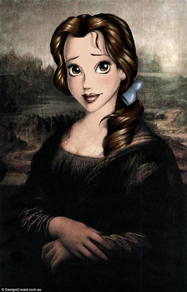 634x986 Artists Re Imagine Disney Princesses As Classic Paintings Daily - Disney Princess Painting